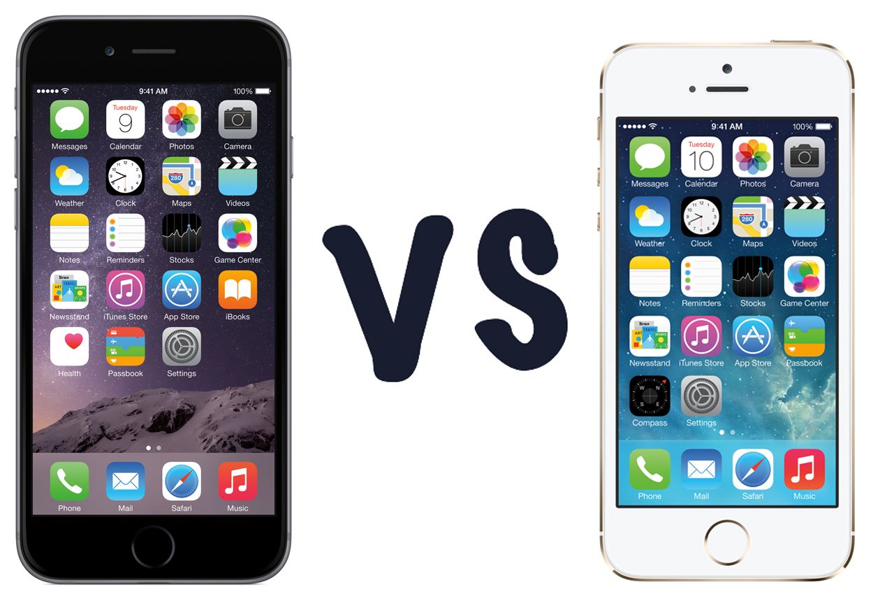 apple iphone 6 vs apple iphone 5s what s the difference  image 1