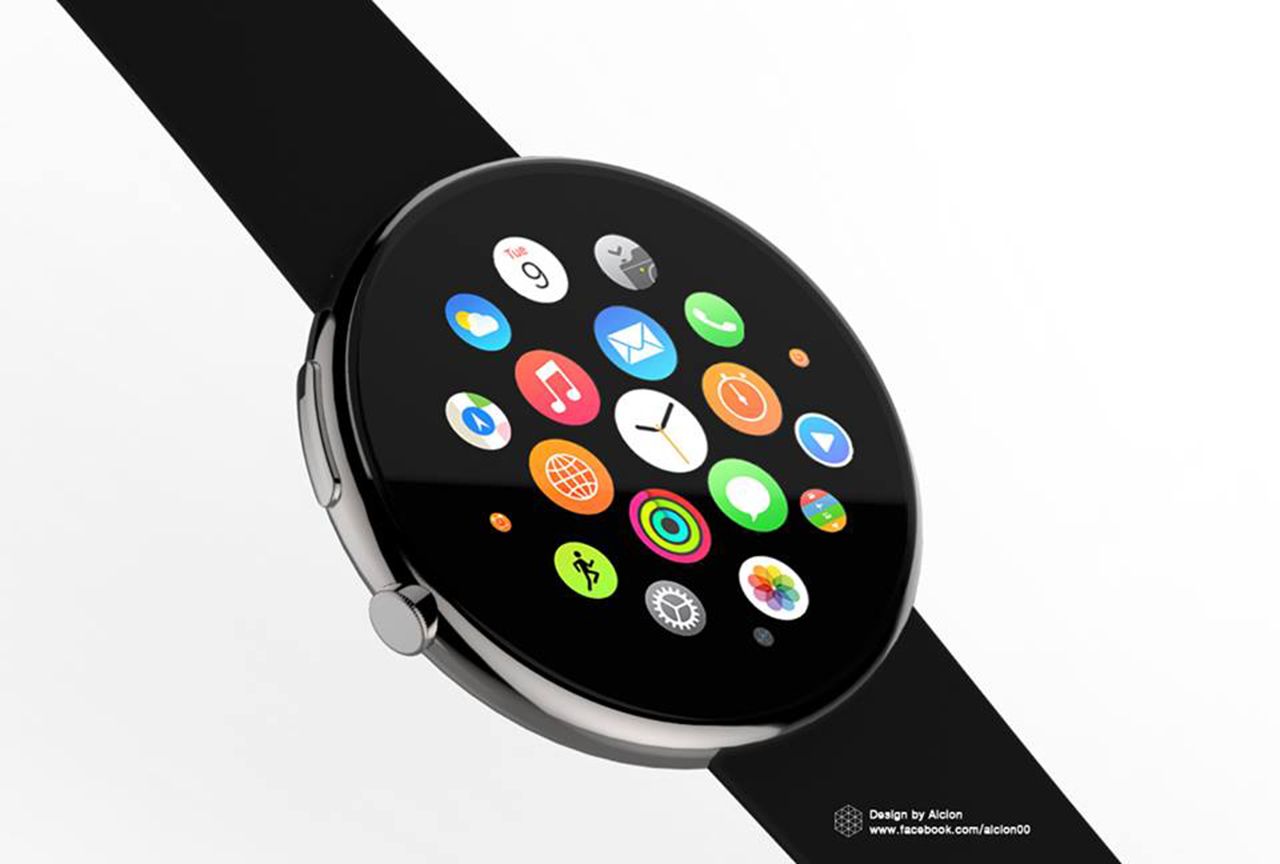 the apple watch looks far better with a round face it suits the ui image 1