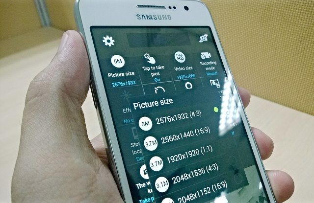 samsung galaxy grand prime leak shows 5mp front camera on budget android just for selfies image 1