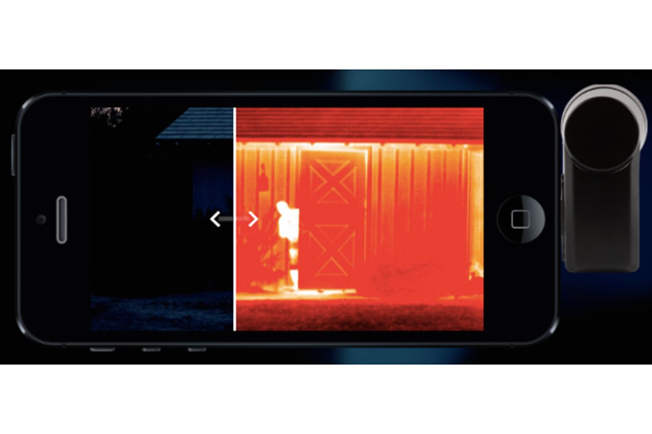 see in the dark using your iphone with seek thermal imaging image 1