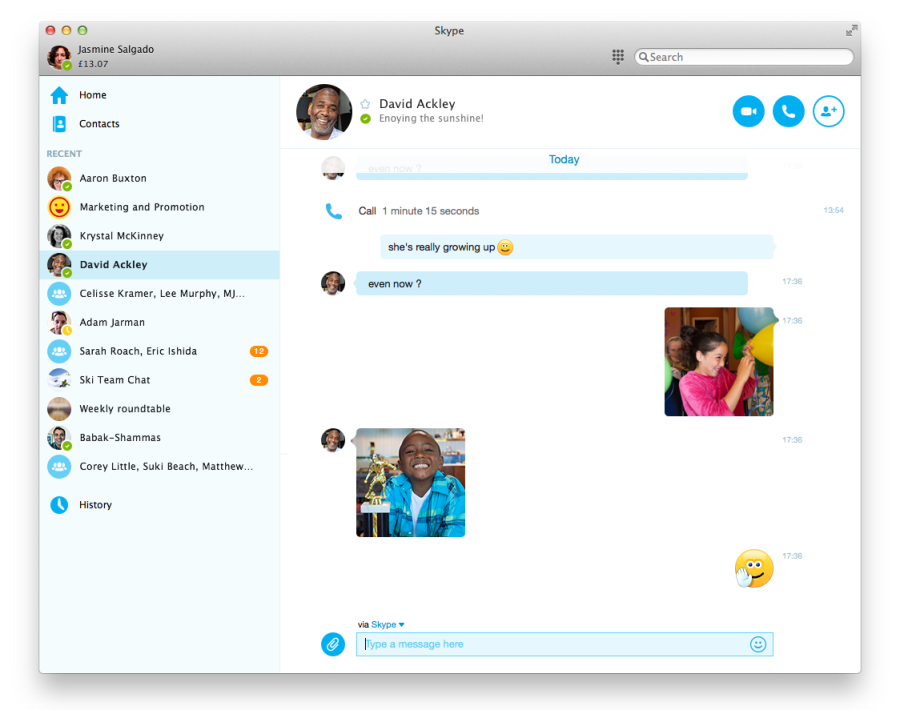 skype for mac and windows don a new look with bolstered chat experience image 1