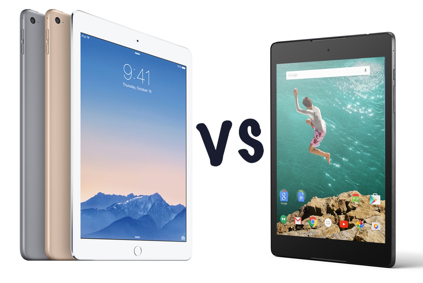 ipad air 2 vs nexus 9 battle of the brand new tablets image 1