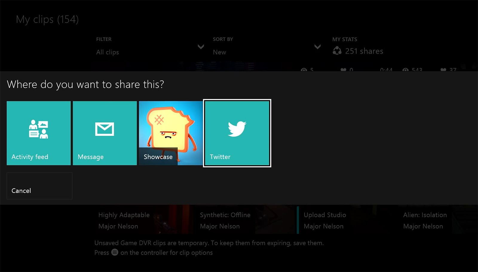 xbox one november update detailed customisation twitter and live tv trending image 1