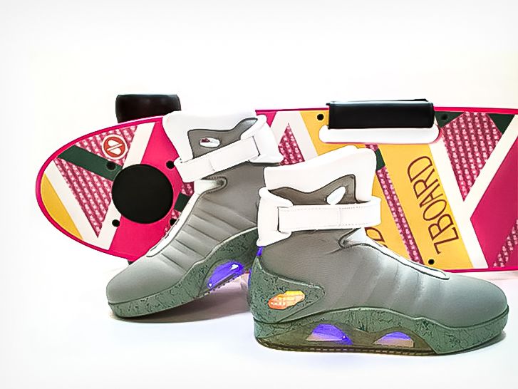now you can go back to the future with a zboard hoverboard and high top combo for 700 image 1