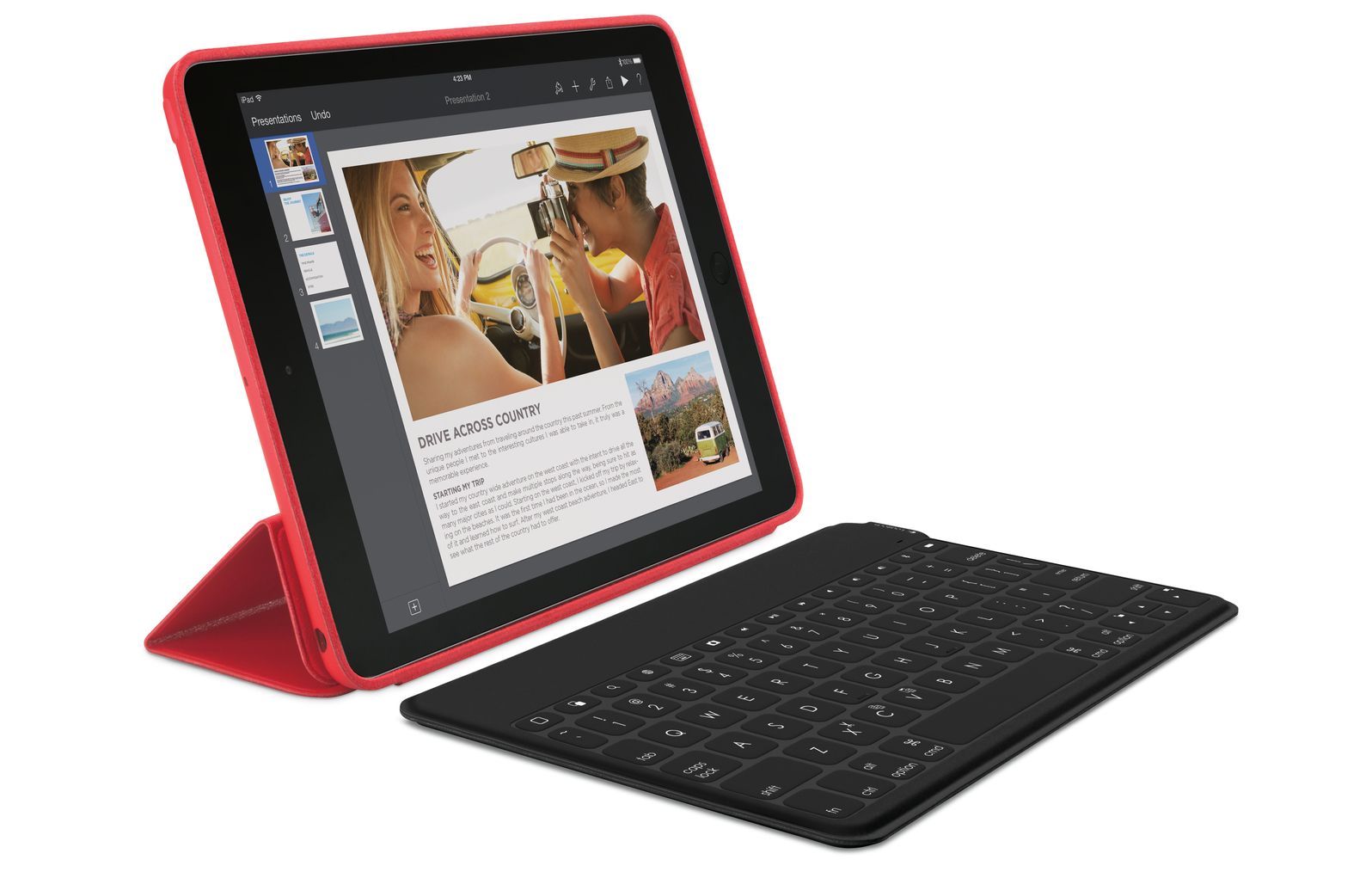 turn your ipad air 2 into a laptop with logitech keyboard covers and accessories image 3