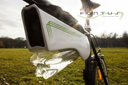 fontus turns air into water in your bottle as you move image 1