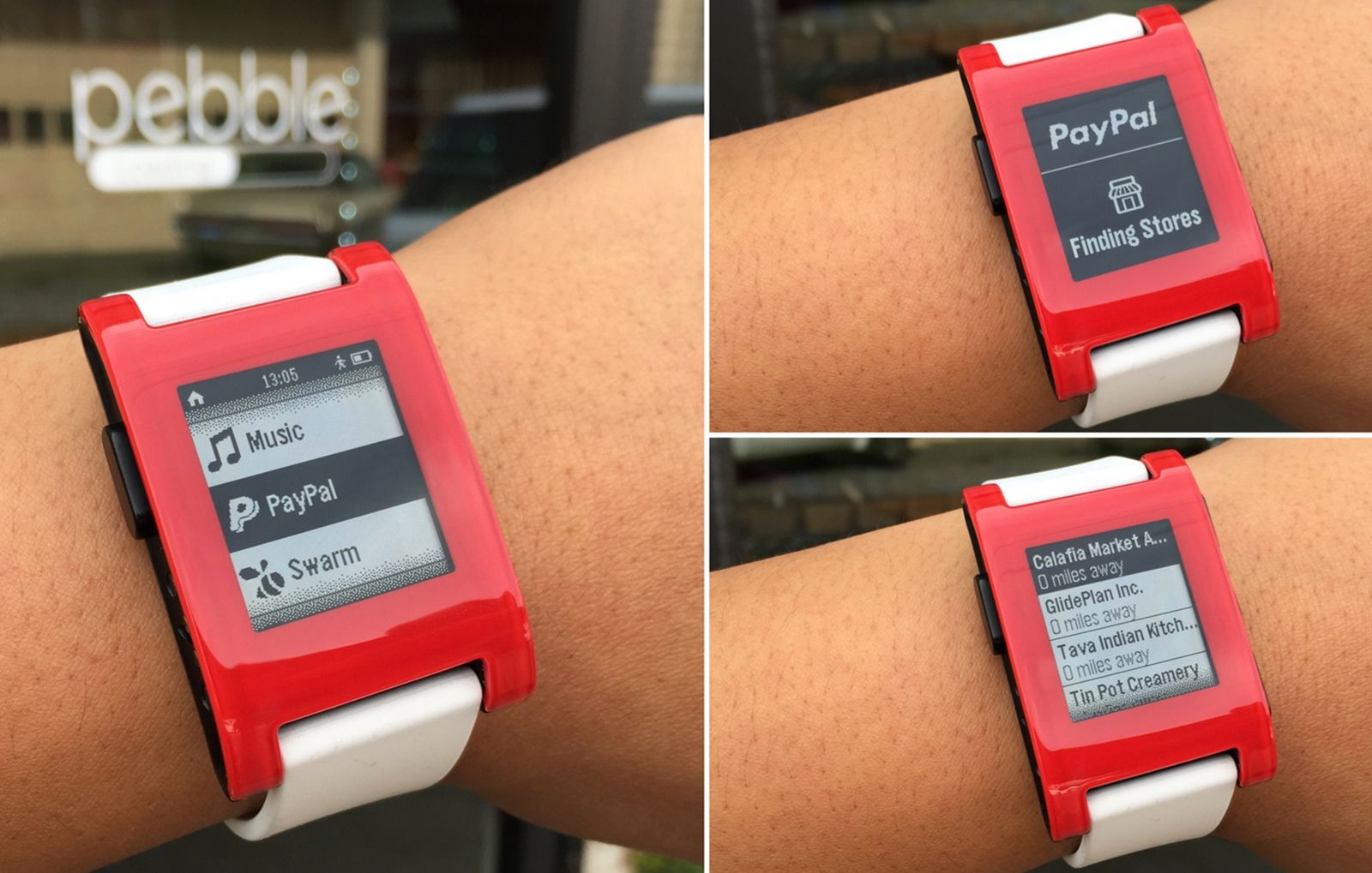you can now use paypal on pebble to pay for things while out and about image 1
