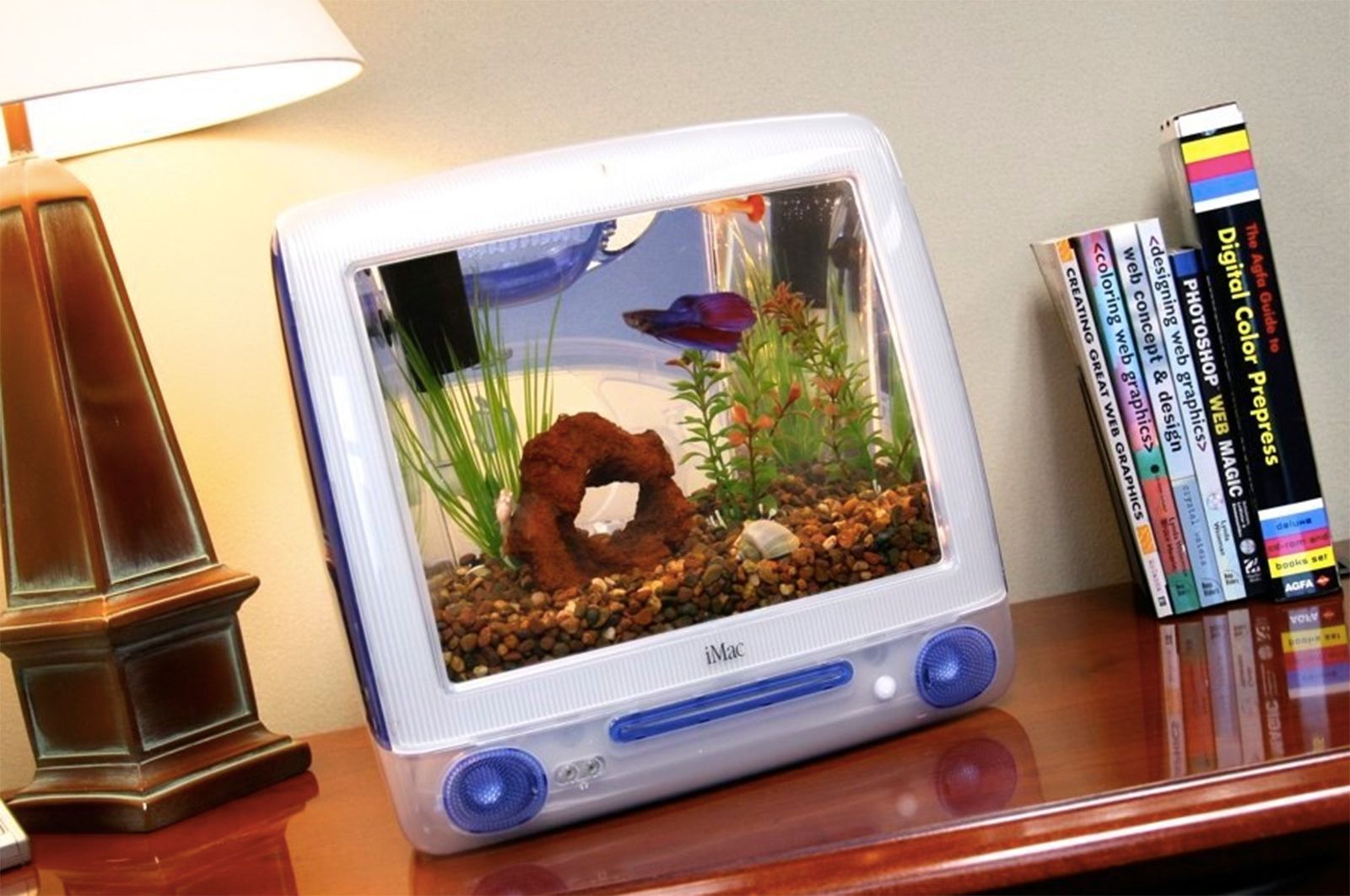 turn an old apple imac into an aquarium yourself or buy one ready to go image 1