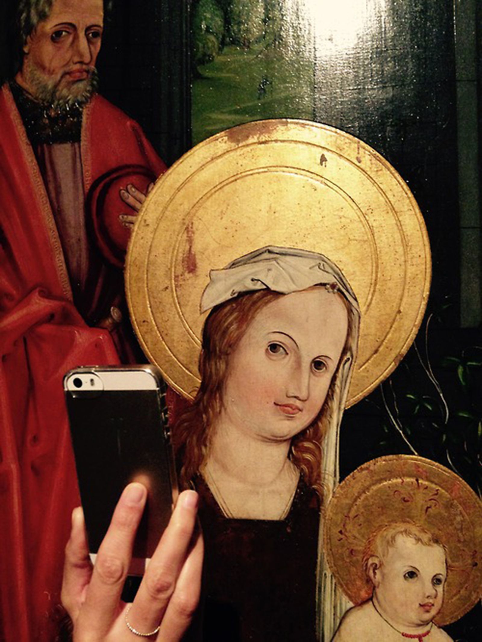 art portraits turned into smartphone selfies the photo gallery image 10