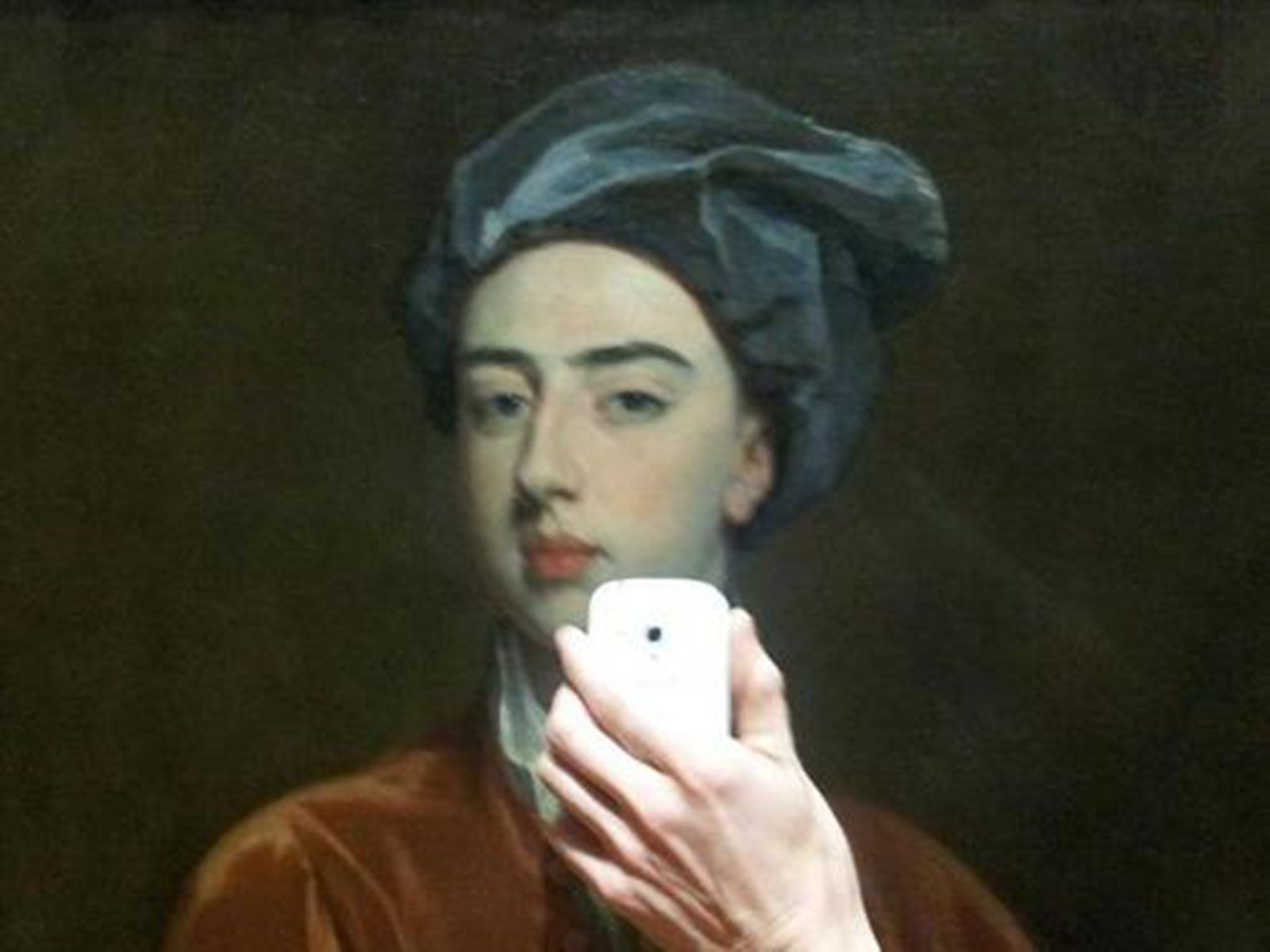 art portraits turned into smartphone selfies the photo gallery image 5