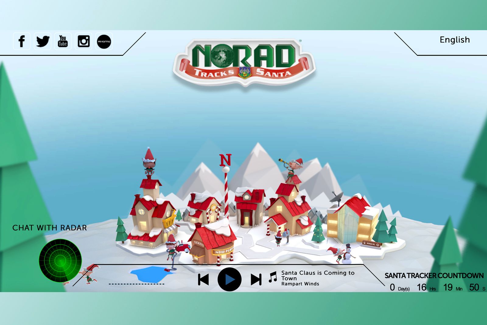 Norad Tracks Santa vs Google Santa Tracker: Which tracks Father Christmas best? photo 2