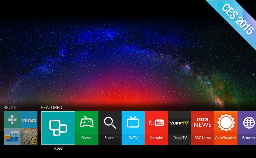 samsung adopts tizen for new smart tv platform playstation now too image 1