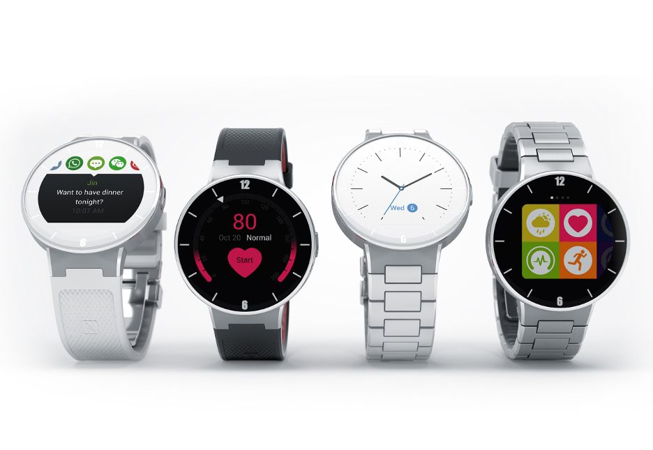 alcatel s smartwatch is called watch like apple watch but looks like the moto 360 image 1
