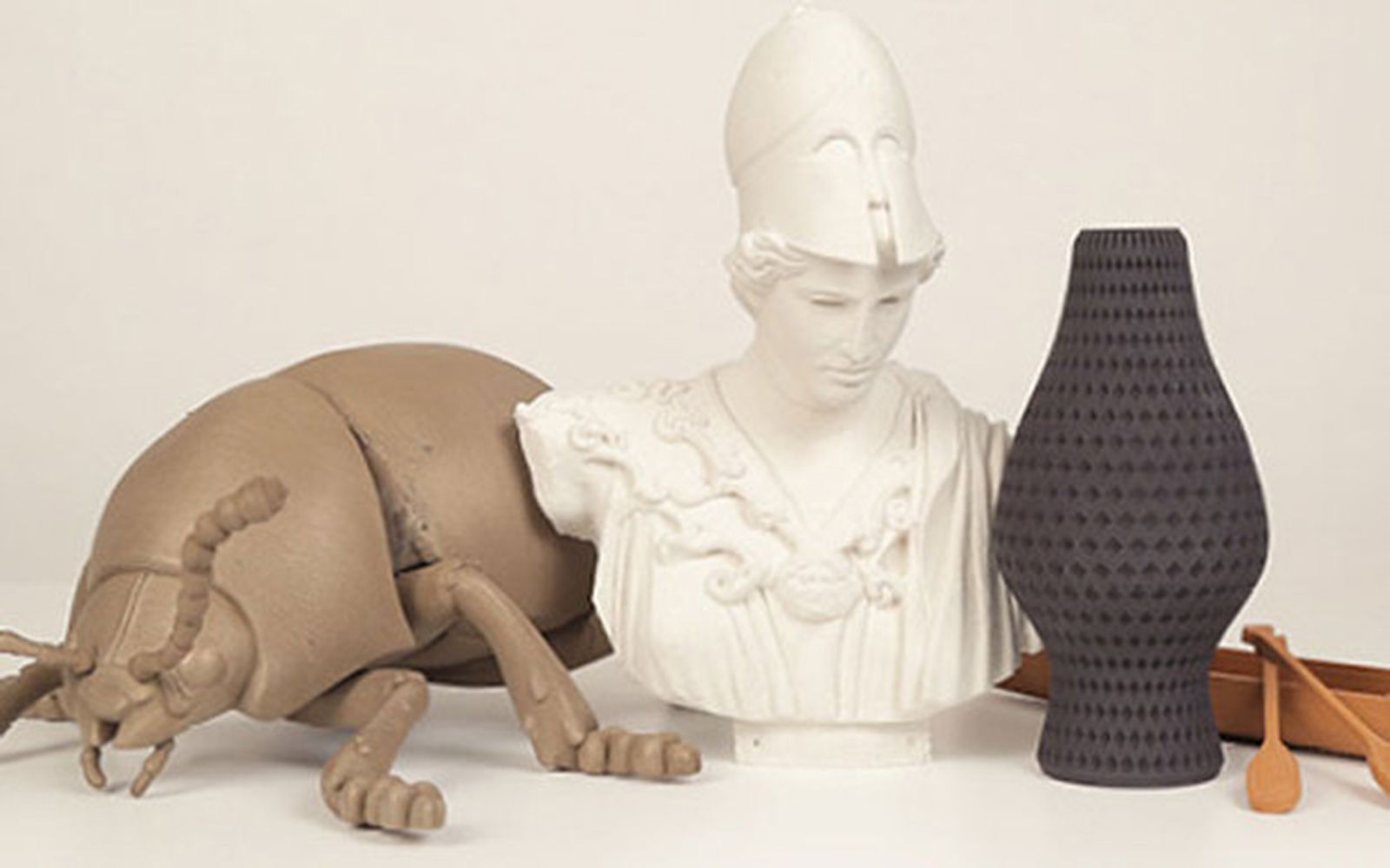 makerbot now lets you fake 3d print wood metal and stone image 1