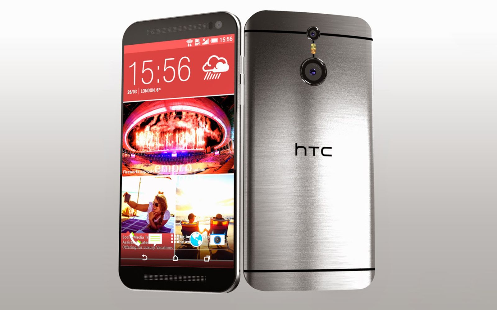htc one m9 max may come with a bezel free 5 5 inch display image 1