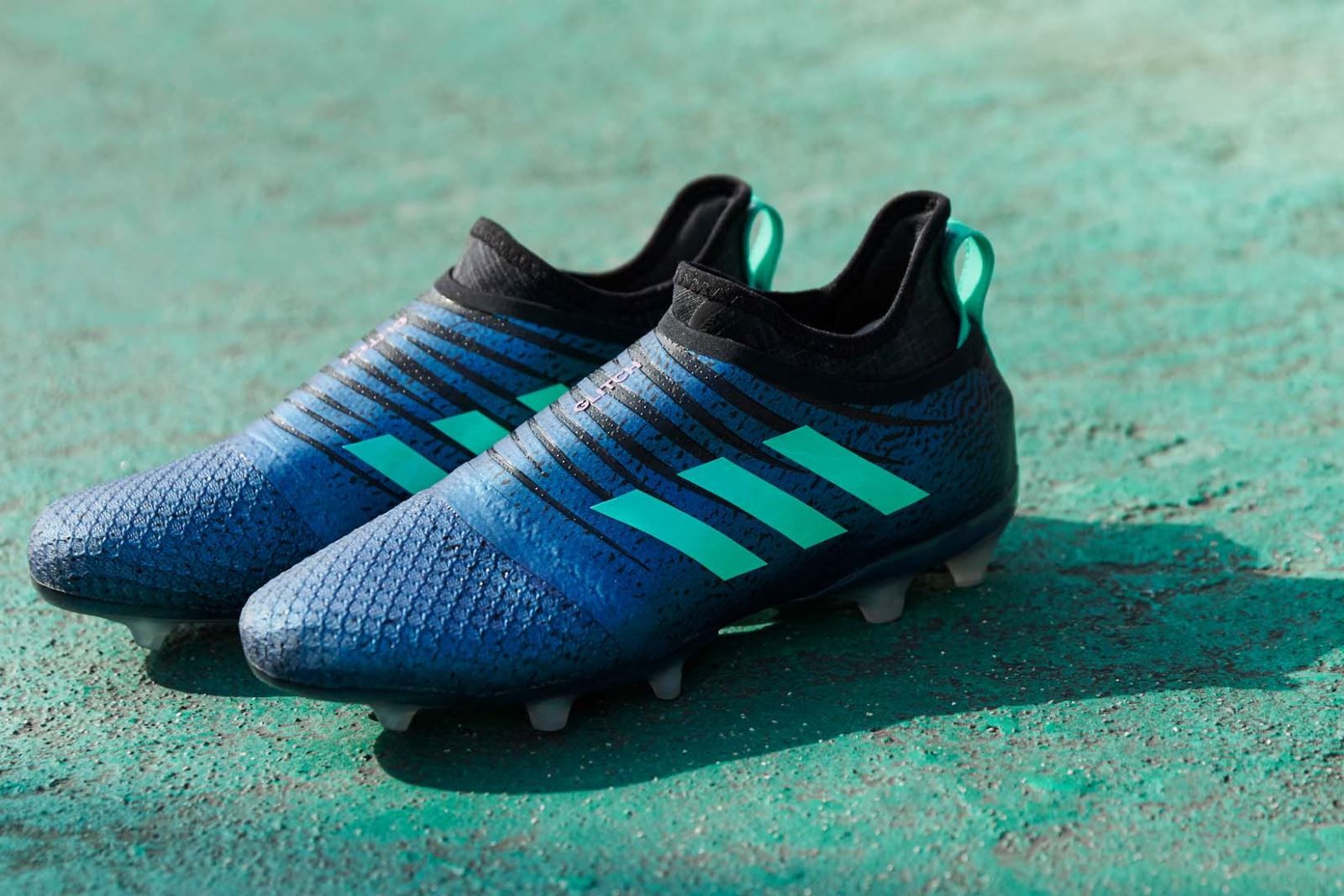 We speak to the designer of Adidas' interchangeable skin football boots
