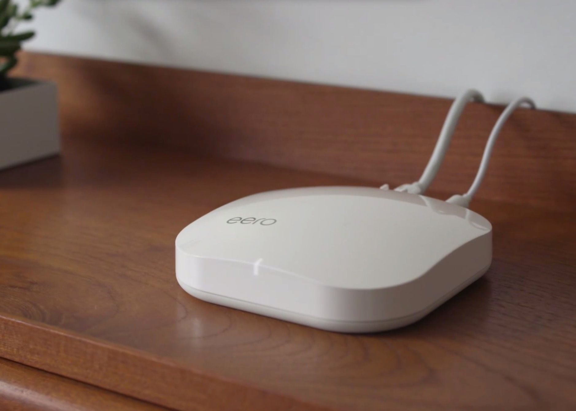 eero is a white box with a powerful wi fi system that can cover your entire house and yard image 1
