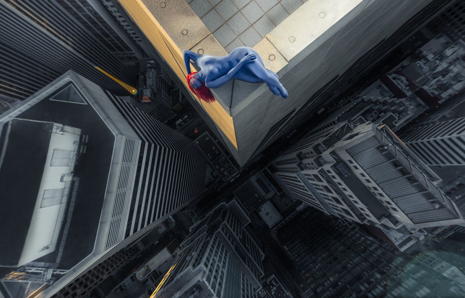 incredible pictures of superheroes on rooftops and how they were shot gallery image 1