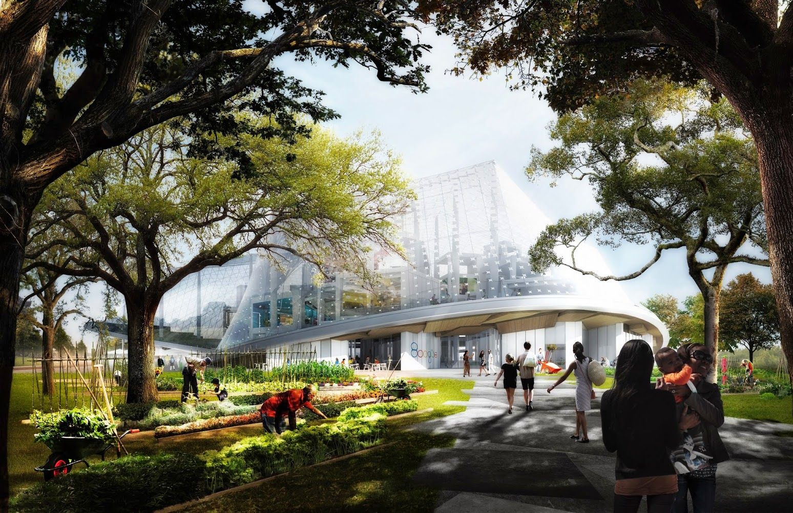 new google campus to challenge apple s spaceship office for coolest place to work image 1