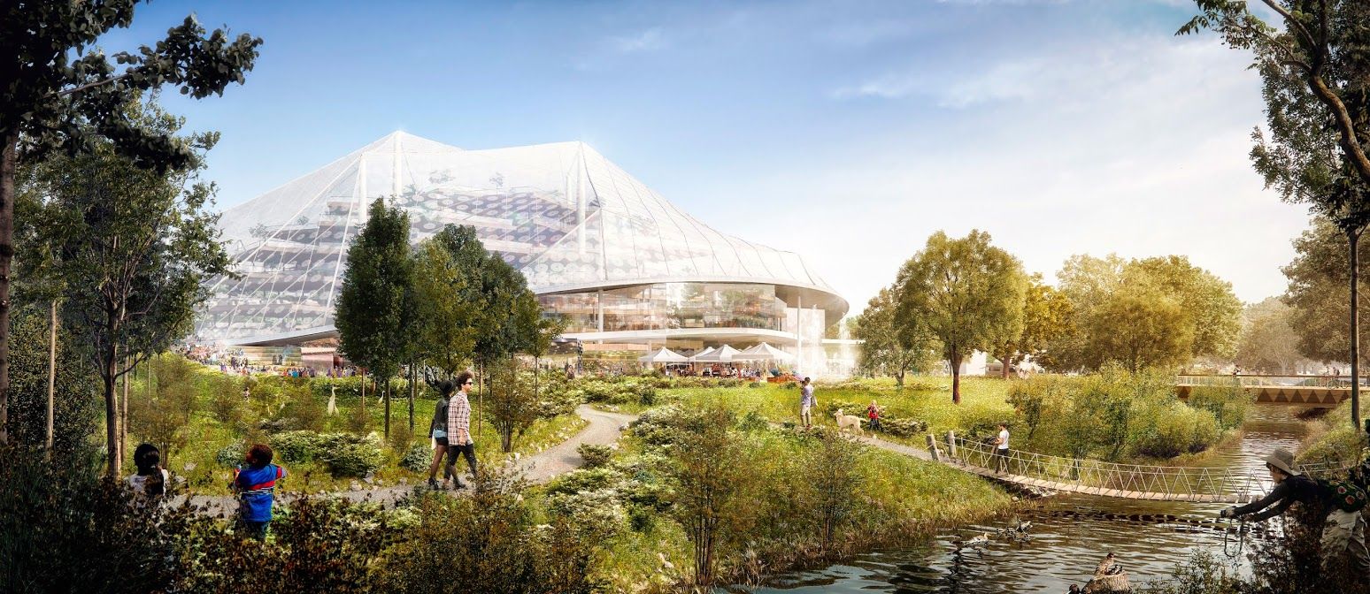 new google campus to challenge apple s spaceship office for coolest place to work image 7