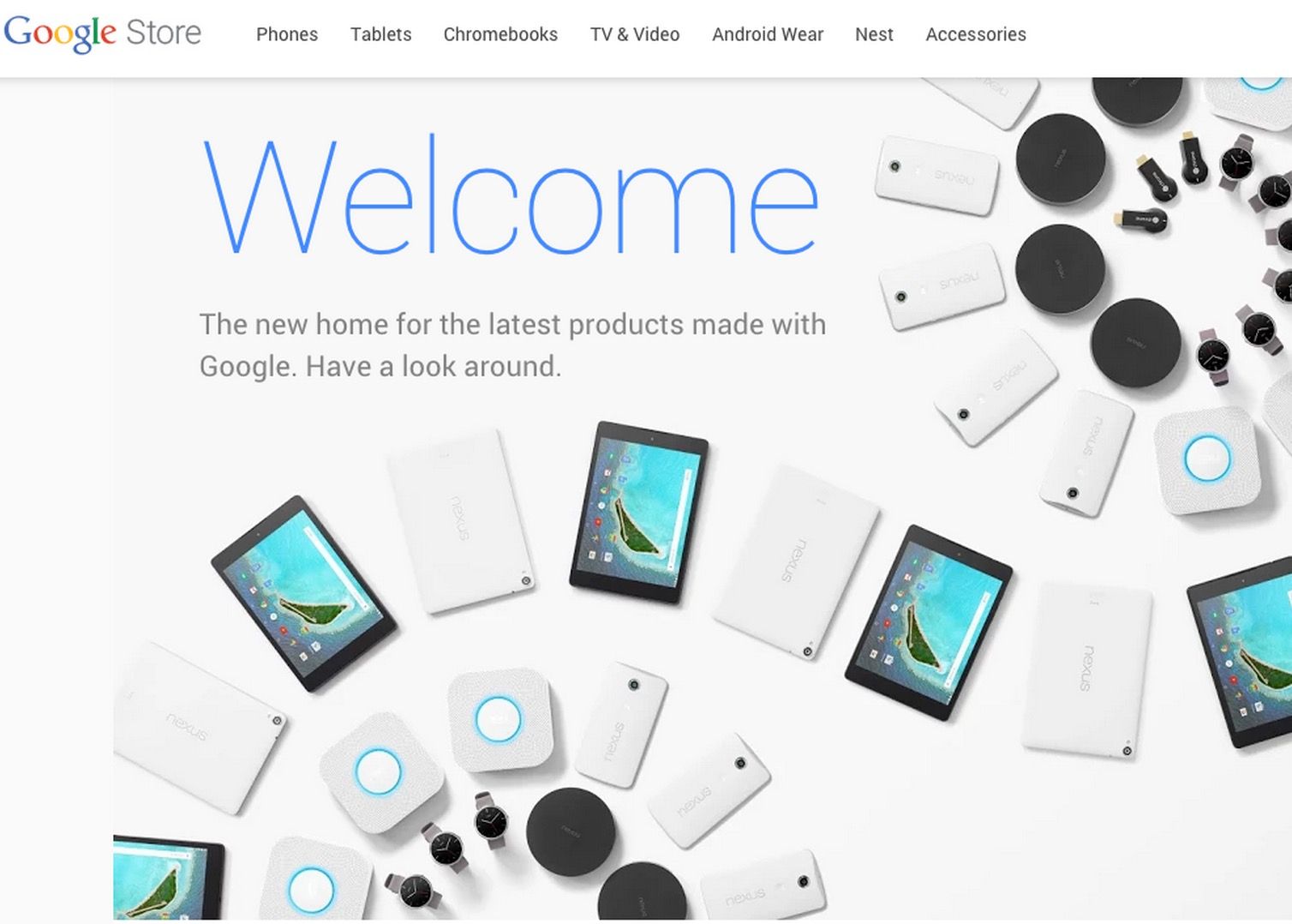google now sells all hardware products through new store called google store image 1