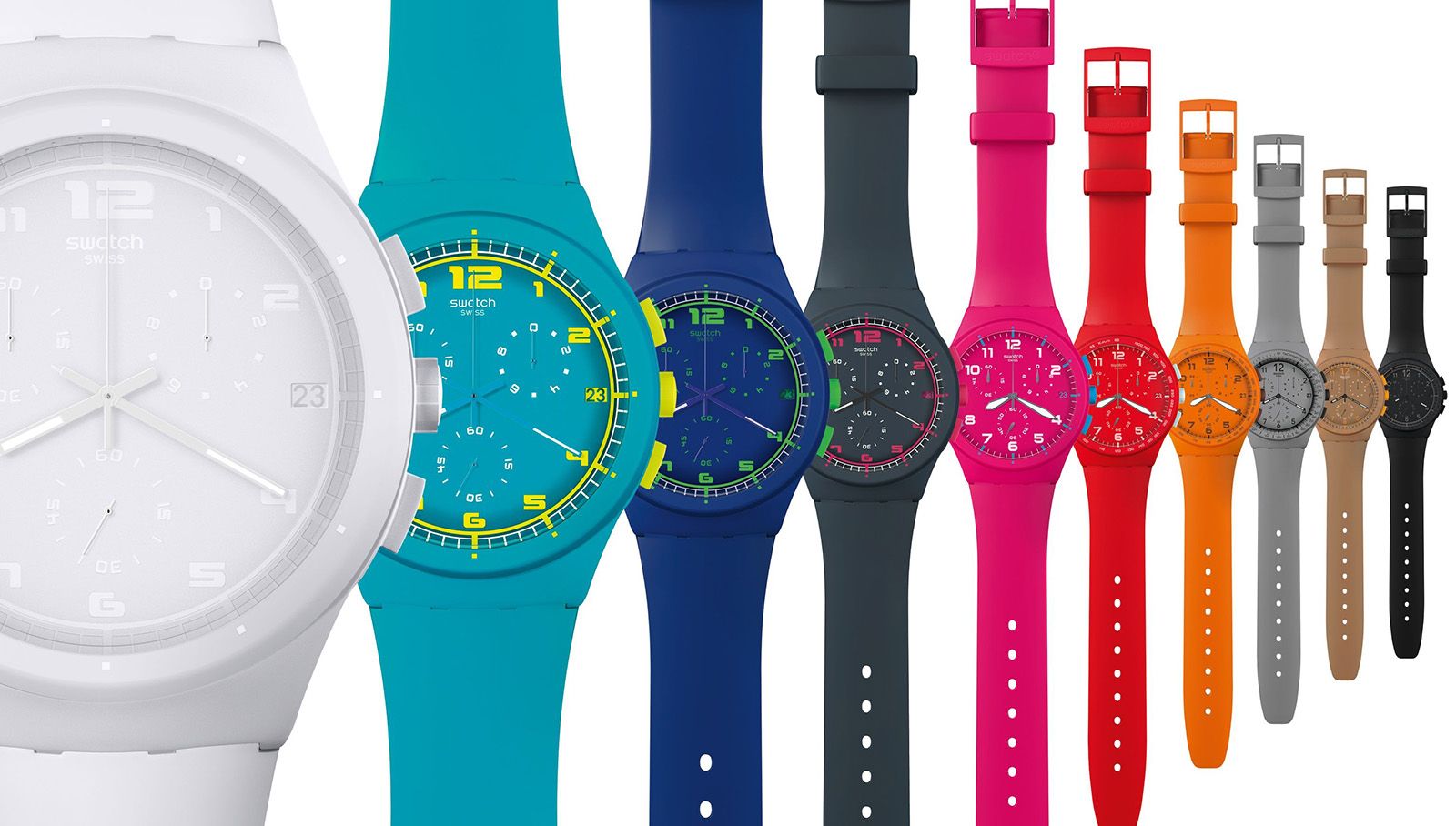 swatch looking to make normal watch line up smarter… but not completely smart image 1