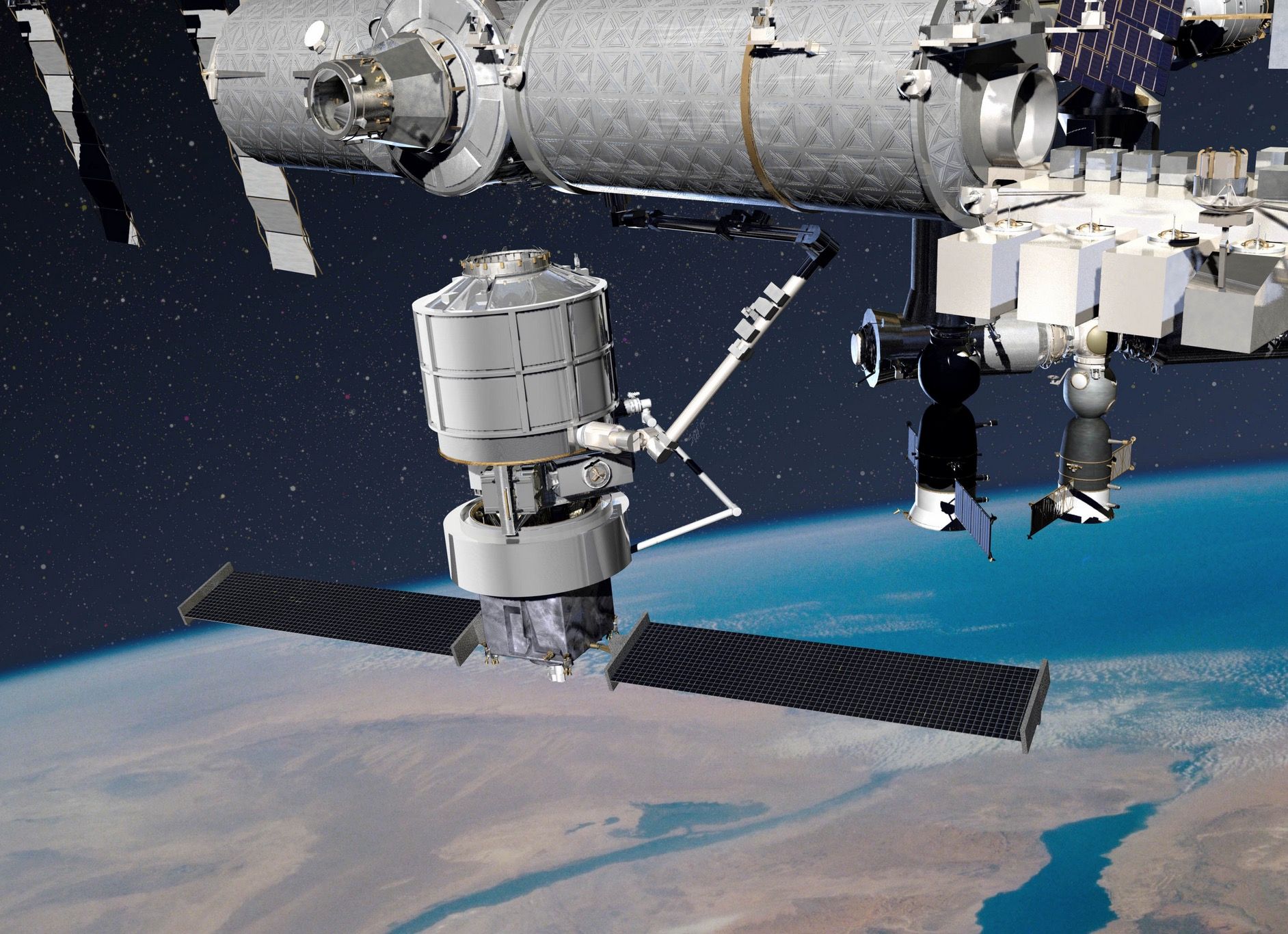 lockheed martin pitches to nasa a new spaceship for resupplying iss deep space missions image 1