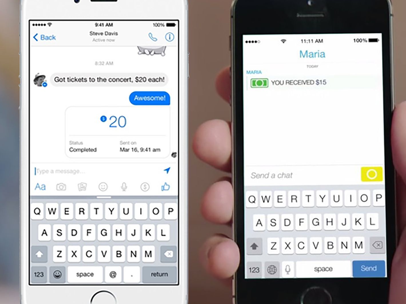 facebook now lets you send money just like snapchat does but which one is for you  image 1