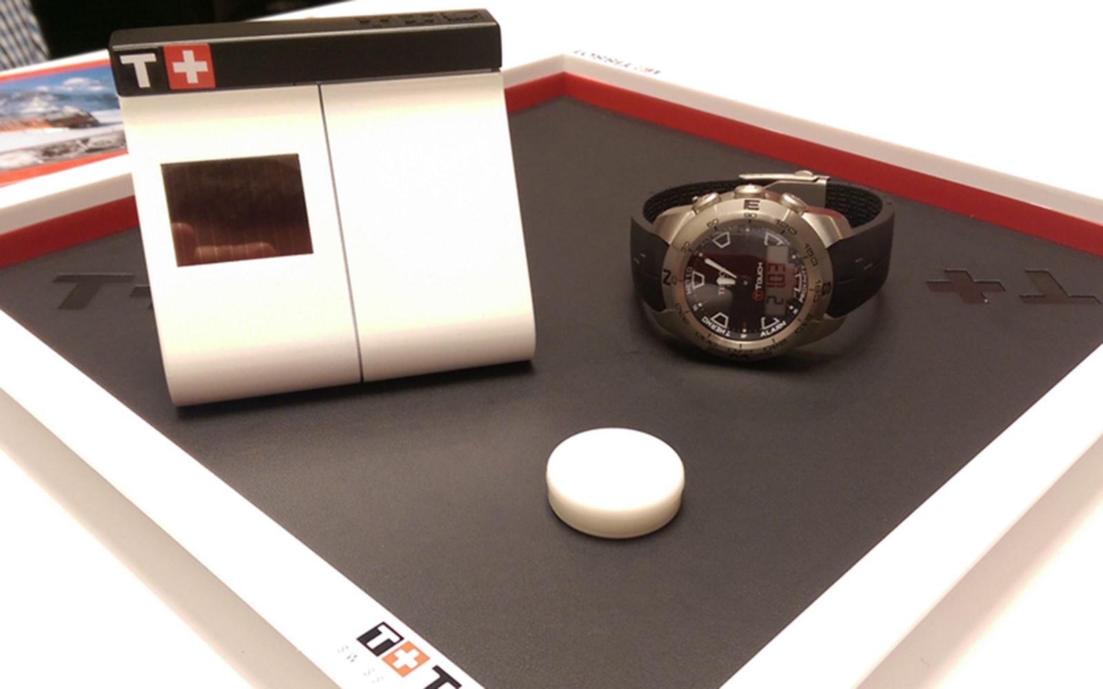 tissot unveils smartwatch that uses clock hands to point you to lost keys image 1