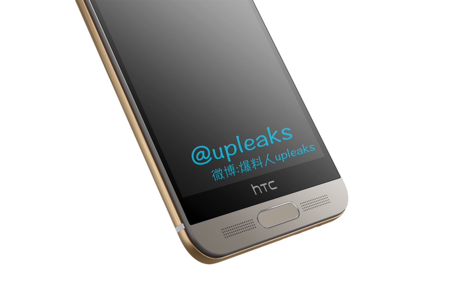 htc one m9 photos leak showing fingerprint reader and duo camera image 1