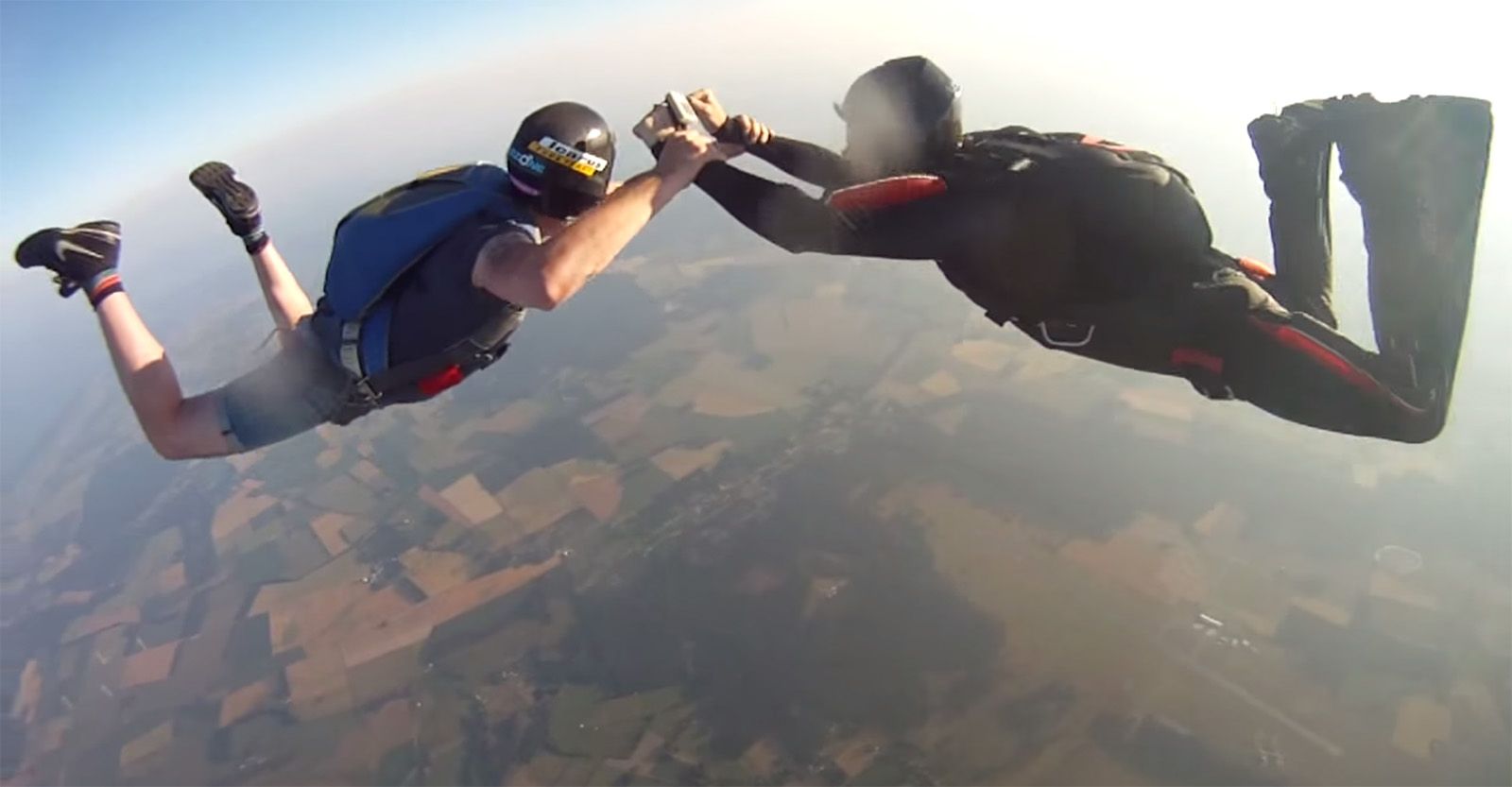 see what it s like to plunge 10 000ft to the ground incredible gopro footage is stuff of nightmares image 1