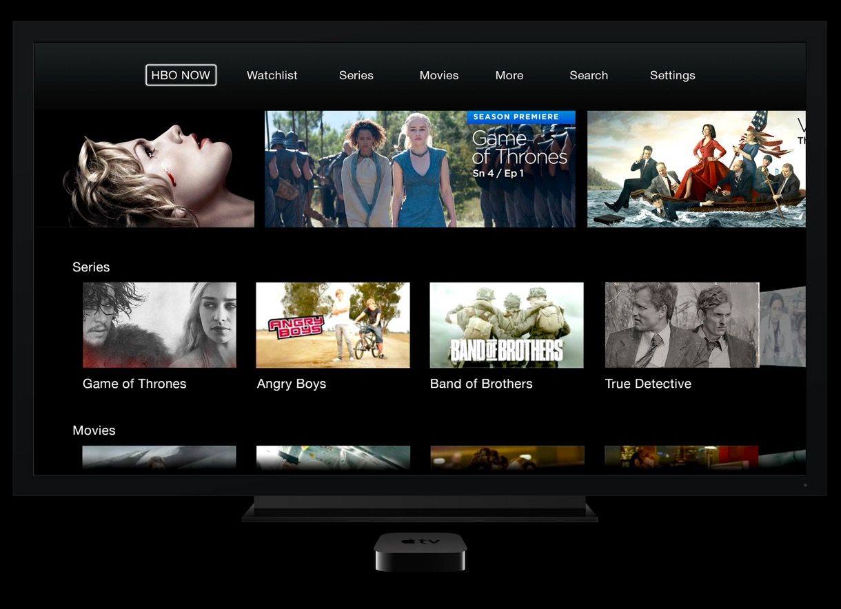 hbo now cord cutter app rolls out in us for apple tv iphone and ipad image 1