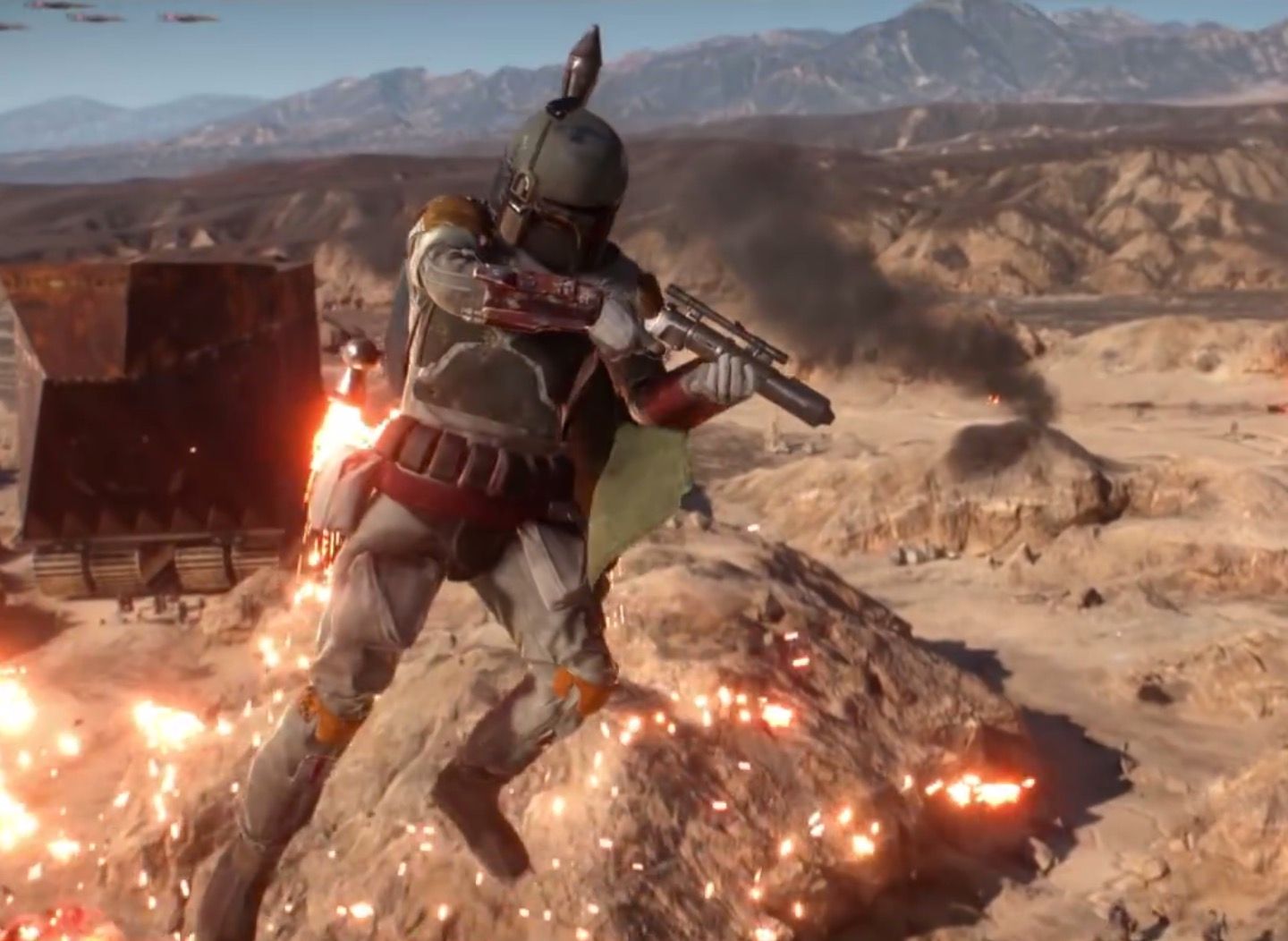 star wars battlefront game premieres at fan convention watch the trailer here image 1
