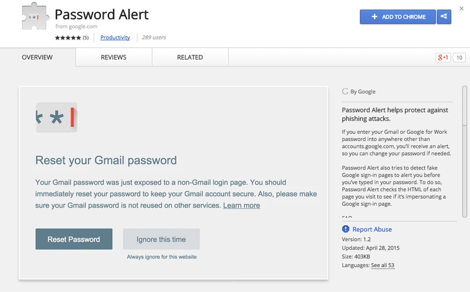 google s new password alert chrome extension keeps you safe from phishing scams image 1