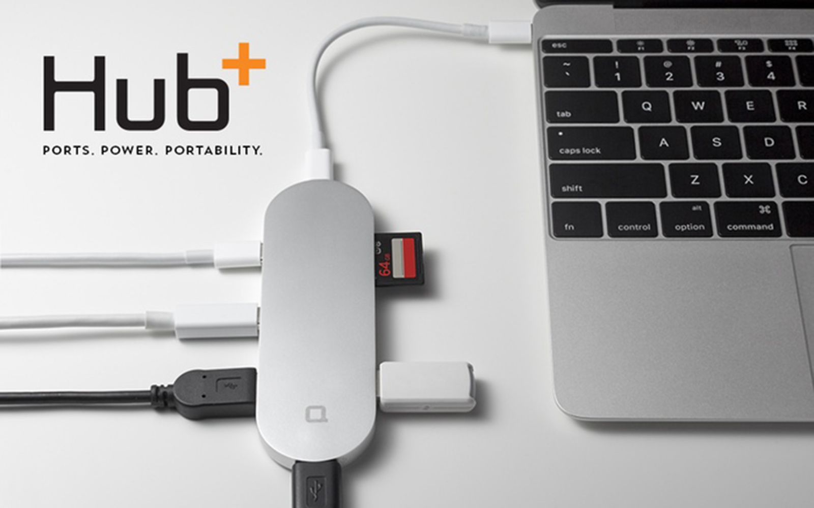 hub is the gorgeous usb c adapter for macbook that adds ports doubles as charger image 1