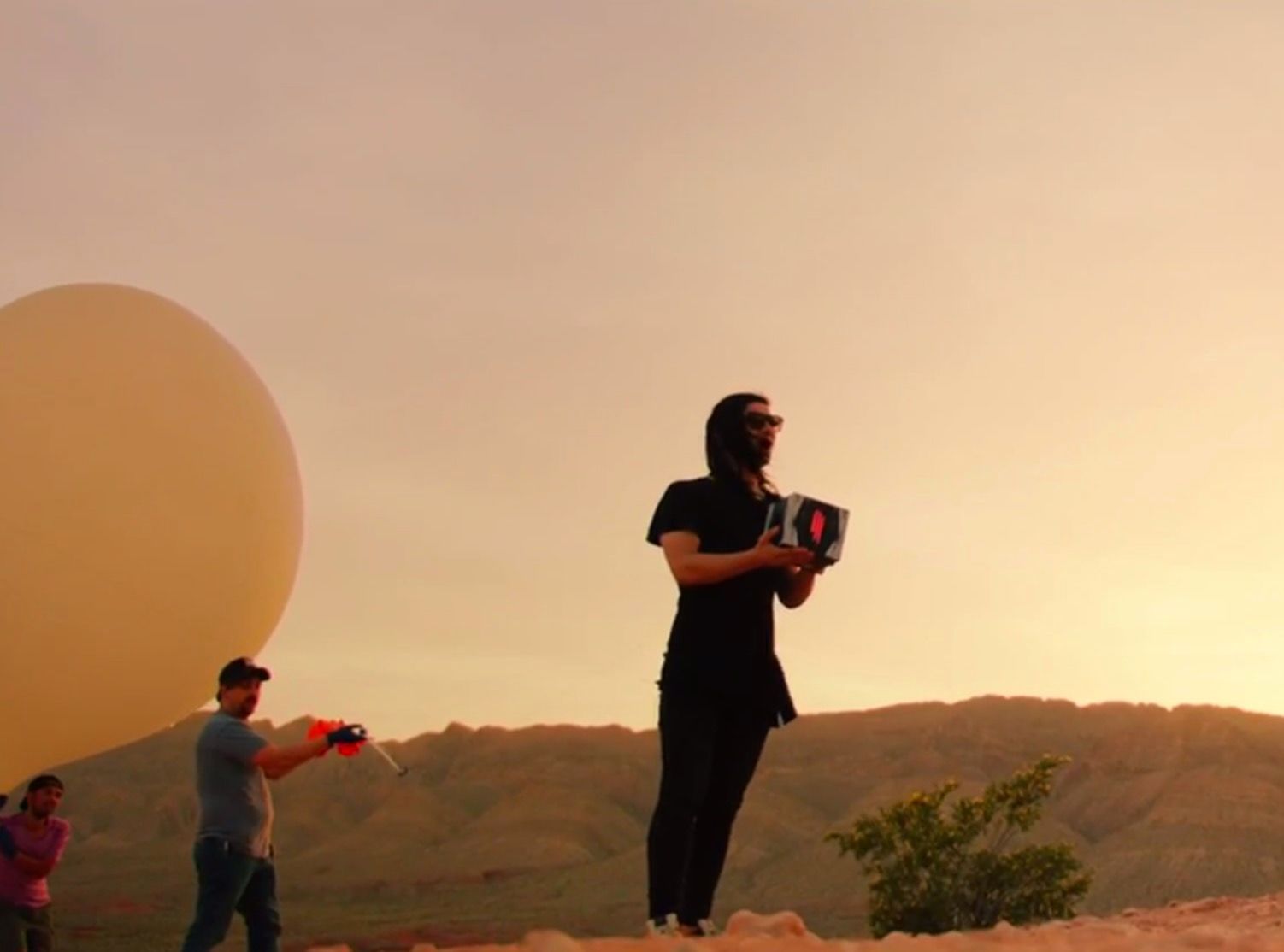 watch google and skrillex launch a satellite for his new android phone live case  image 1