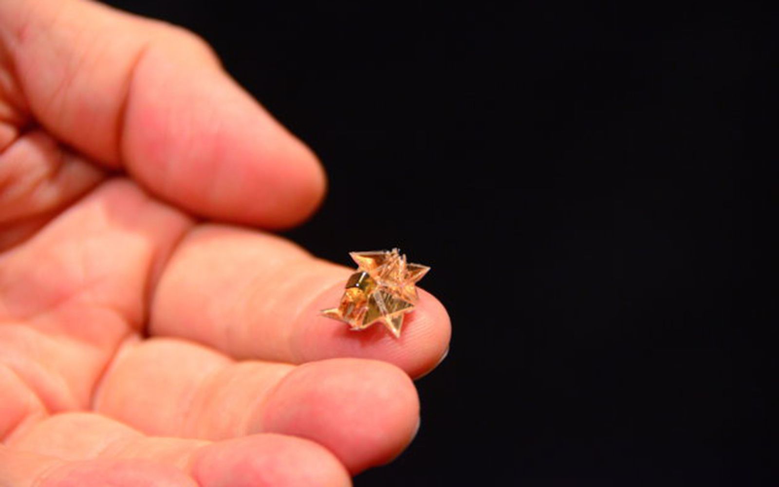 this tiny origami drone wants to fold into your body and dissolve when done image 1