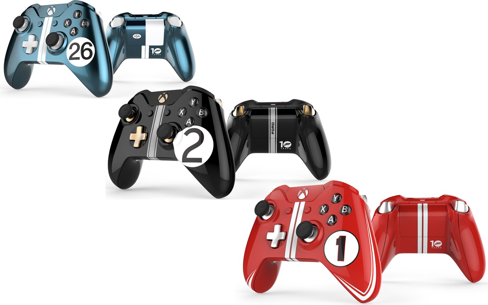 these stunning xbox one controllers were created to celebrate ford’s le mans return image 1