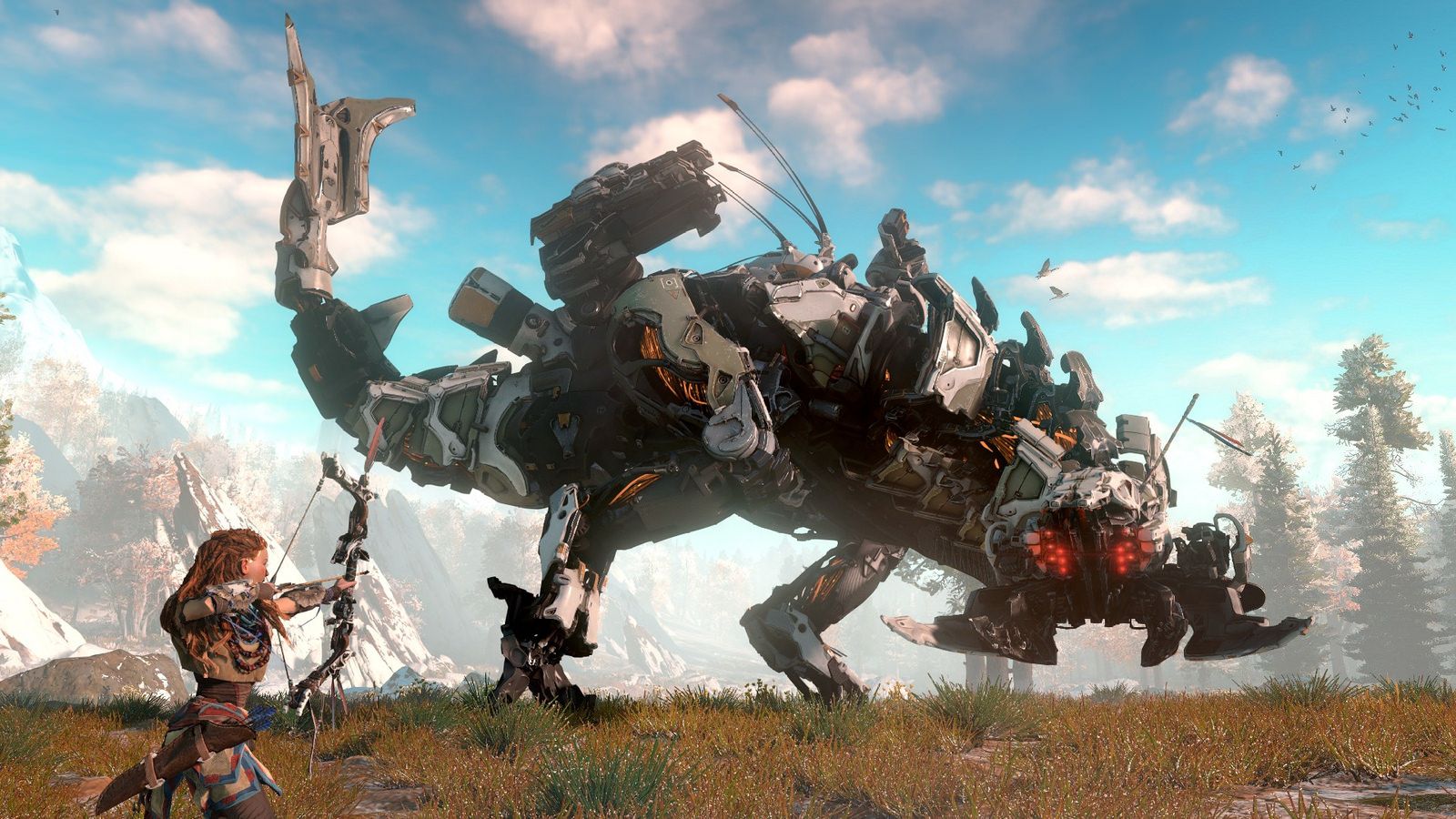 horizon zero dawn is like terminator meets jurassic park another surprise ps4 exclusive announced at e3 image 1