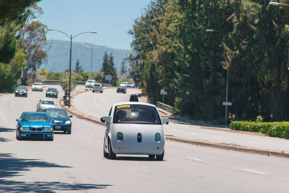google s little prototype cars are now self driving on california roads image 1