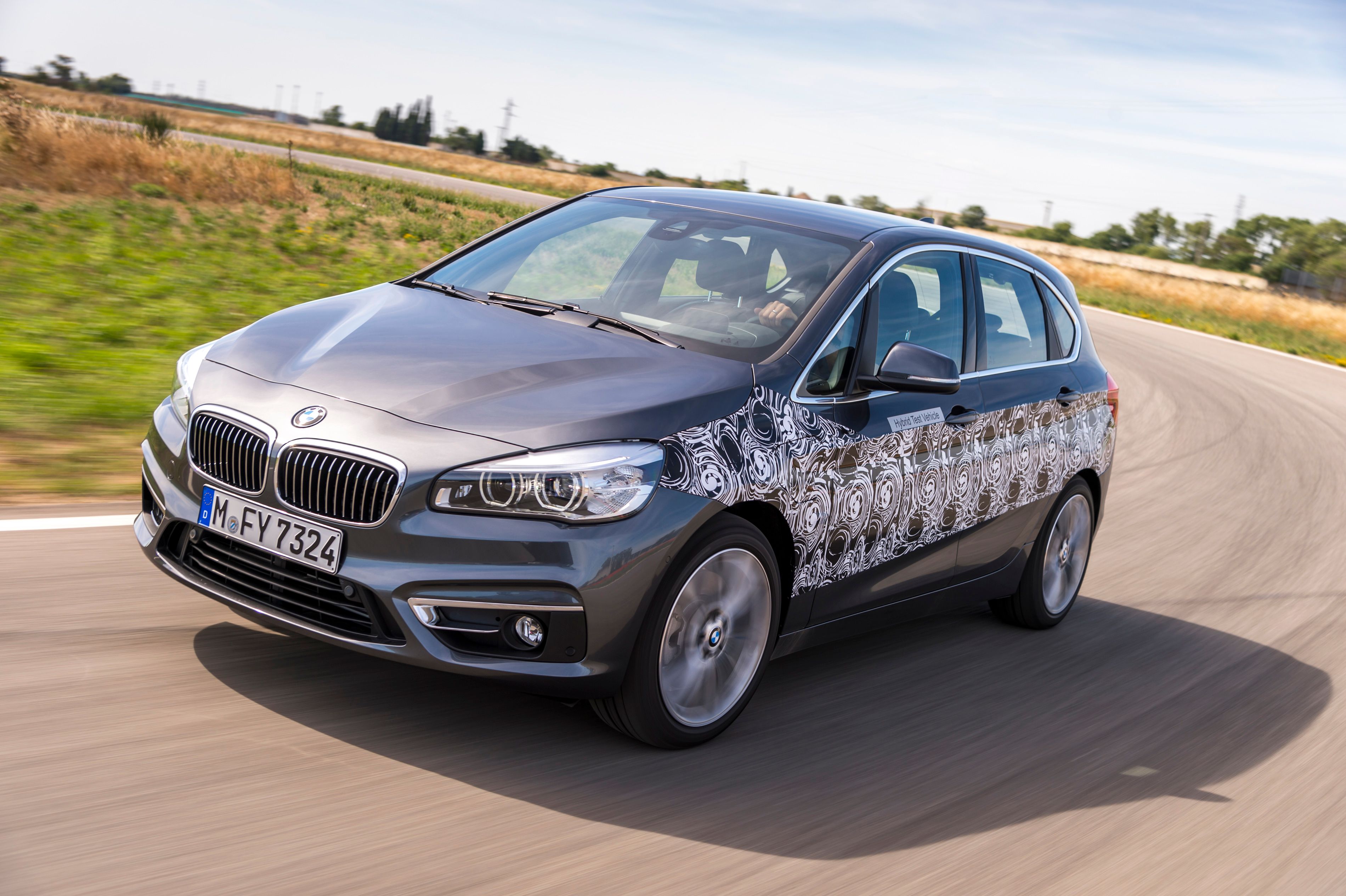 bmw 2 series active tourer edrive first drive plug in baby image 1