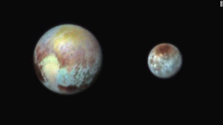 here are the first really up close nasa pics of pluto and its moons image 10