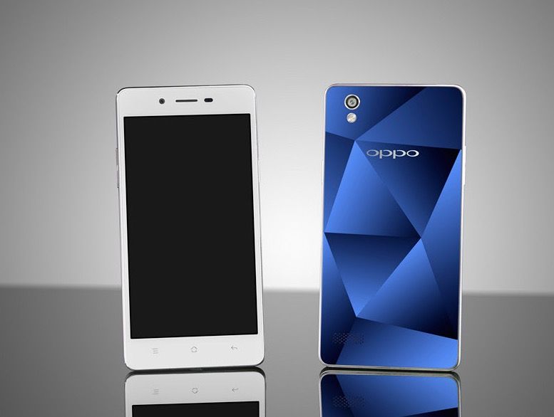 oppo s new mirror 5 phone has a diamond like glass back runs custom android image 1