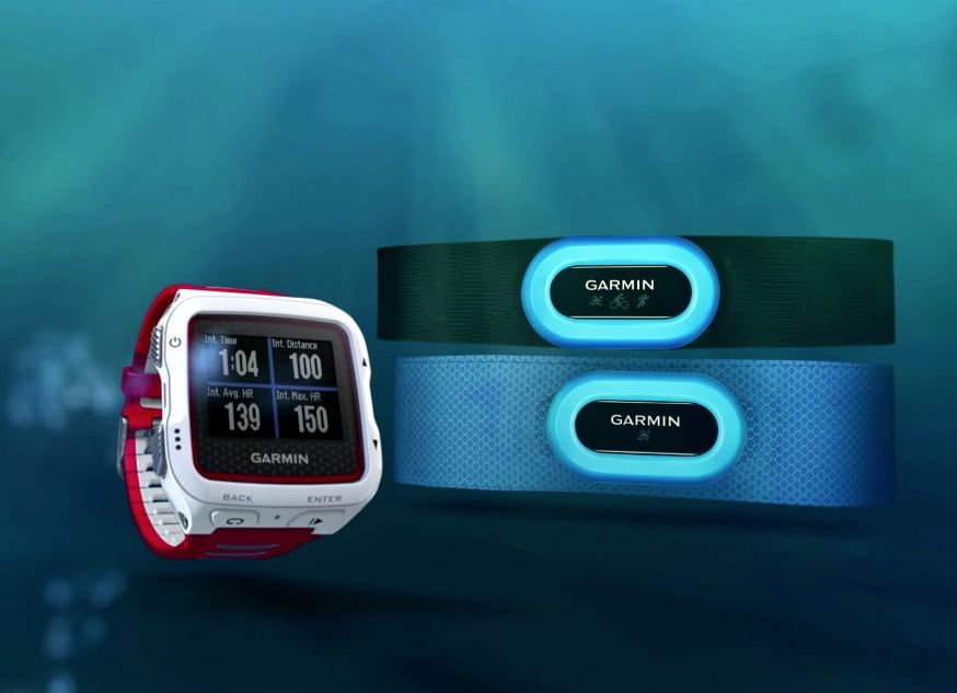 Garmin made two heartrate monitors just for underwater use, called HRM