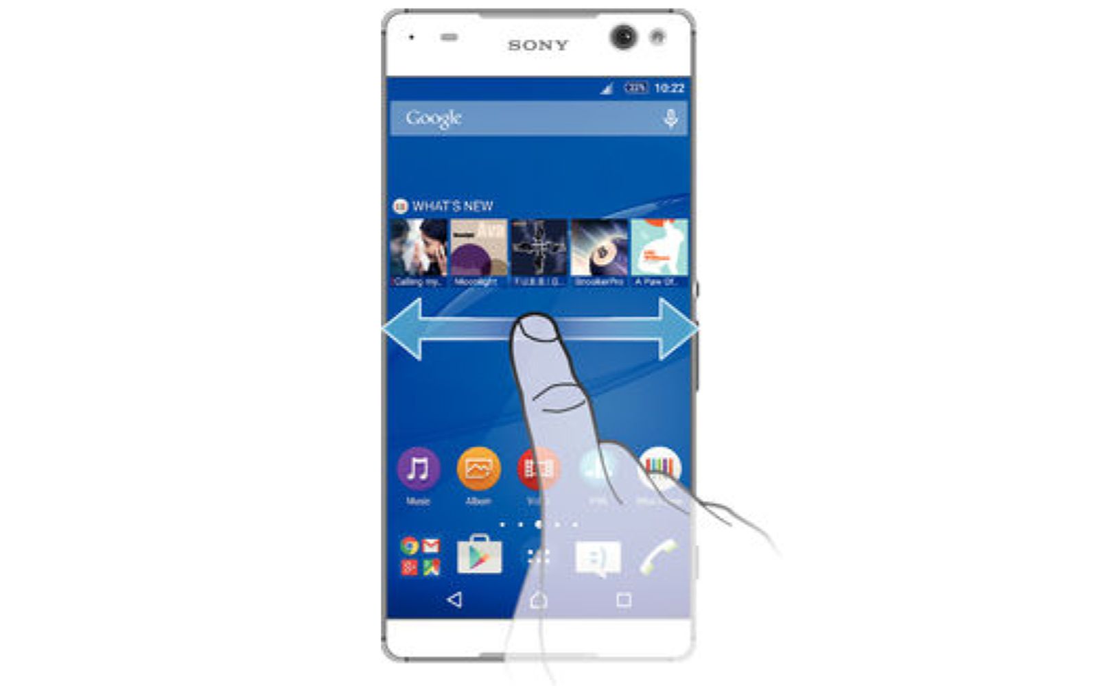 sony xperia c5 ultra with stunning bezel free display and selfie camera flash leaked image 1
