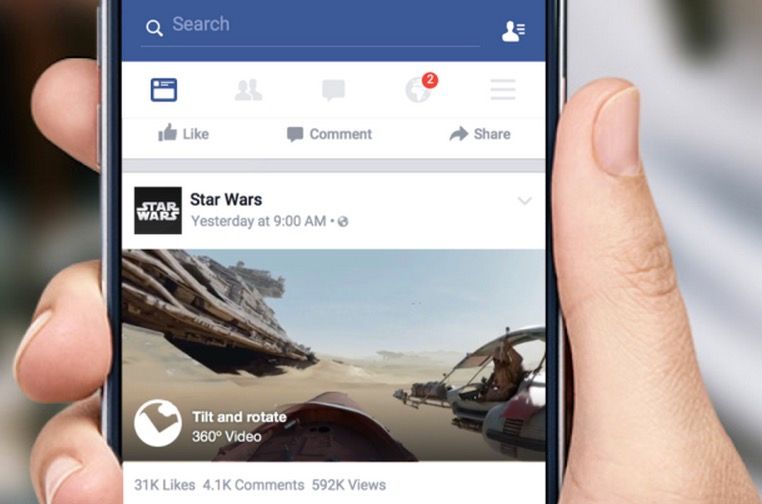 facebook now supports 360 degree videos see the first ones here image 1
