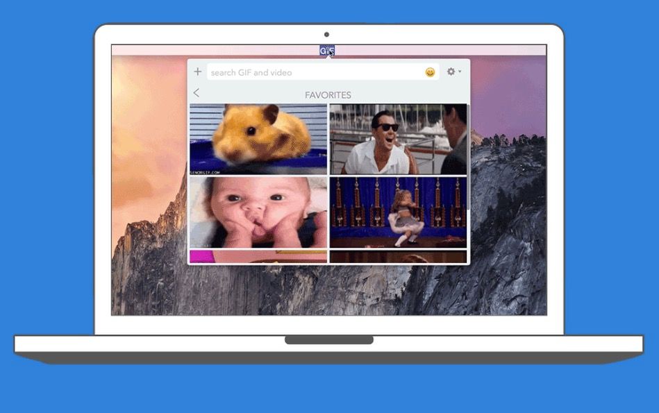 this new riffsy app lets you easily find and share gifs from a mac image 1