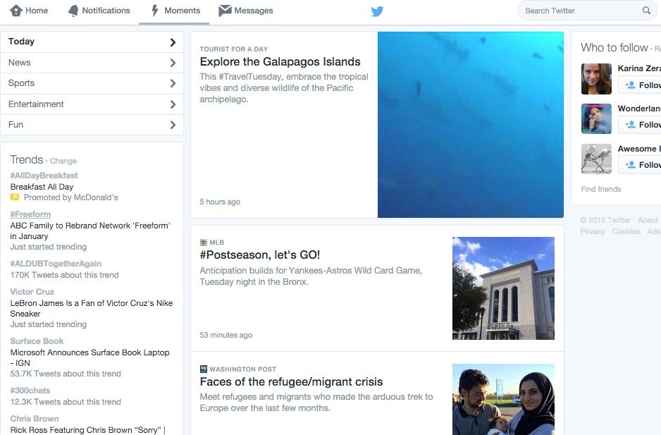 what is twitter moments and how does it work image 2