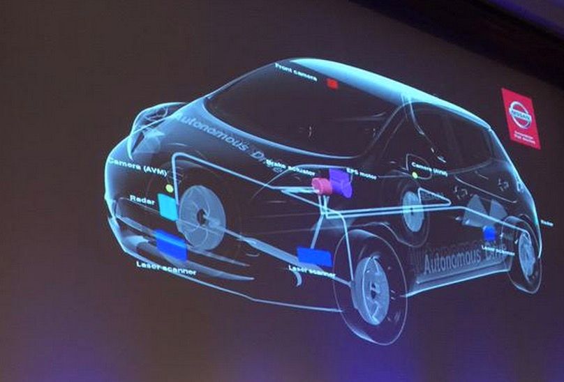 nissan shows off autonomous car tech promises cars on the road by 2020 image 1