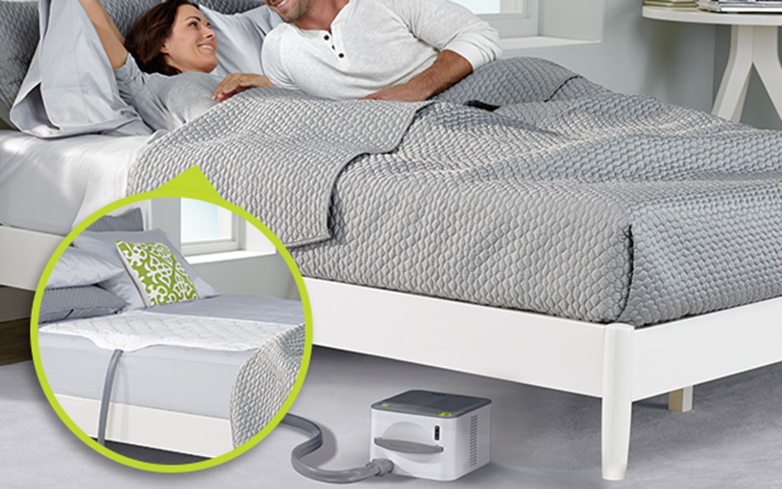 nuyu sleep system heats and cool with your body for the perfect night s kip image 1